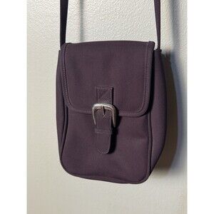 VTG 90s Liz Claiborne Villager Crossbody Travel Purse/Wallet/Bag - Purple